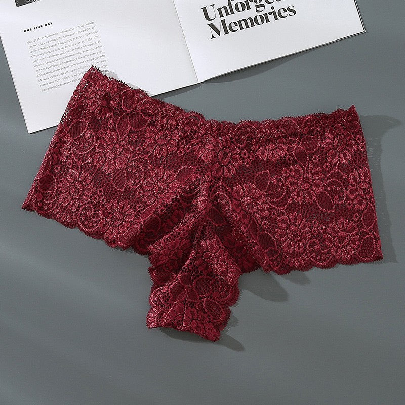 Koronkowe Majtki Plus Size 1XL-4XL – 5-PAK