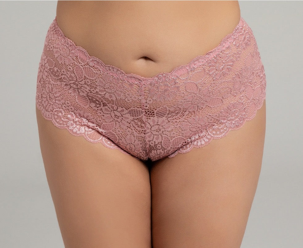 Koronkowe Majtki Plus Size 1XL-4XL – 5-PAK
